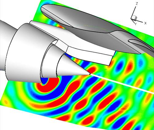 Aircraft noise simulation. Photo: Onera