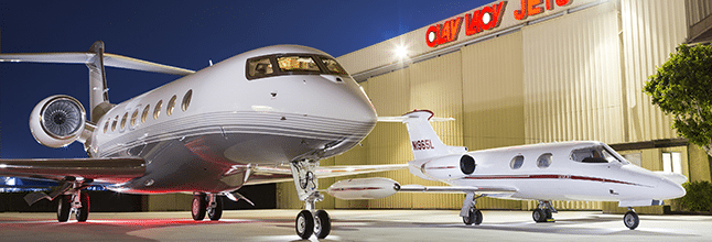 Clay Lacy Aviation hangar