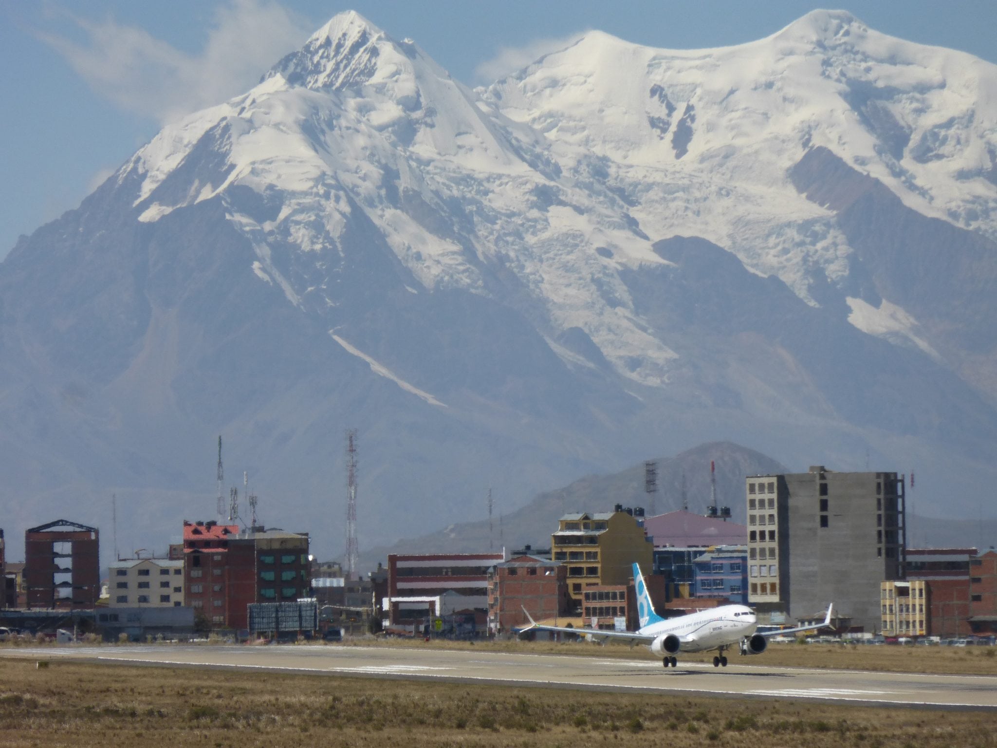 737 MAX 8 completing high altitude flight testing in La Paz, Bolivia