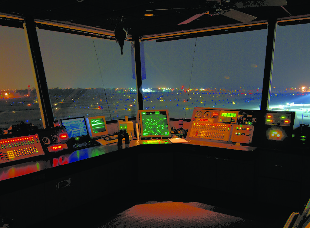 air traffic control system command center