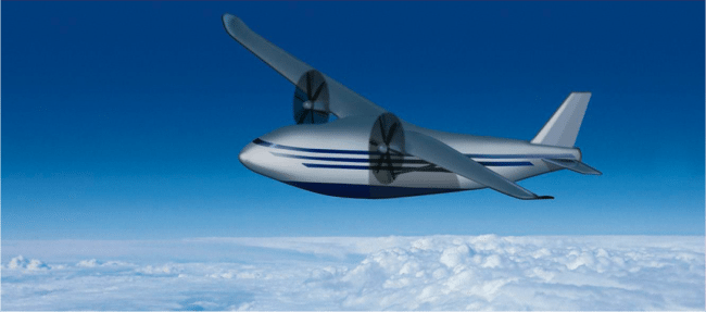 futuristic aircraft concept