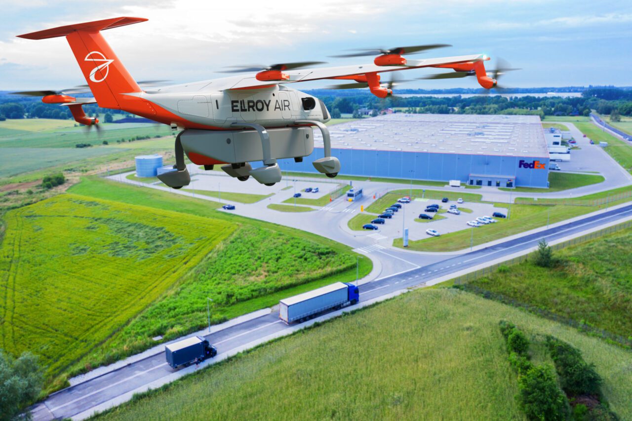 FedEx Express to Test Elroy VTOL for Autonomous Middle Mile Cargo