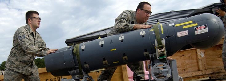 AN/AAQ-28(v) LITENING targeting system pod. (Photo: Northrop Grumman.)