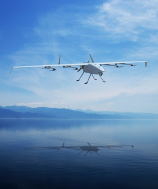 The Sierra Nevada Corp.’s unmanned Voly Vertical Takeoff and Landing (VTOL) aircraft. (Image: Sierra Nevada Corp.)