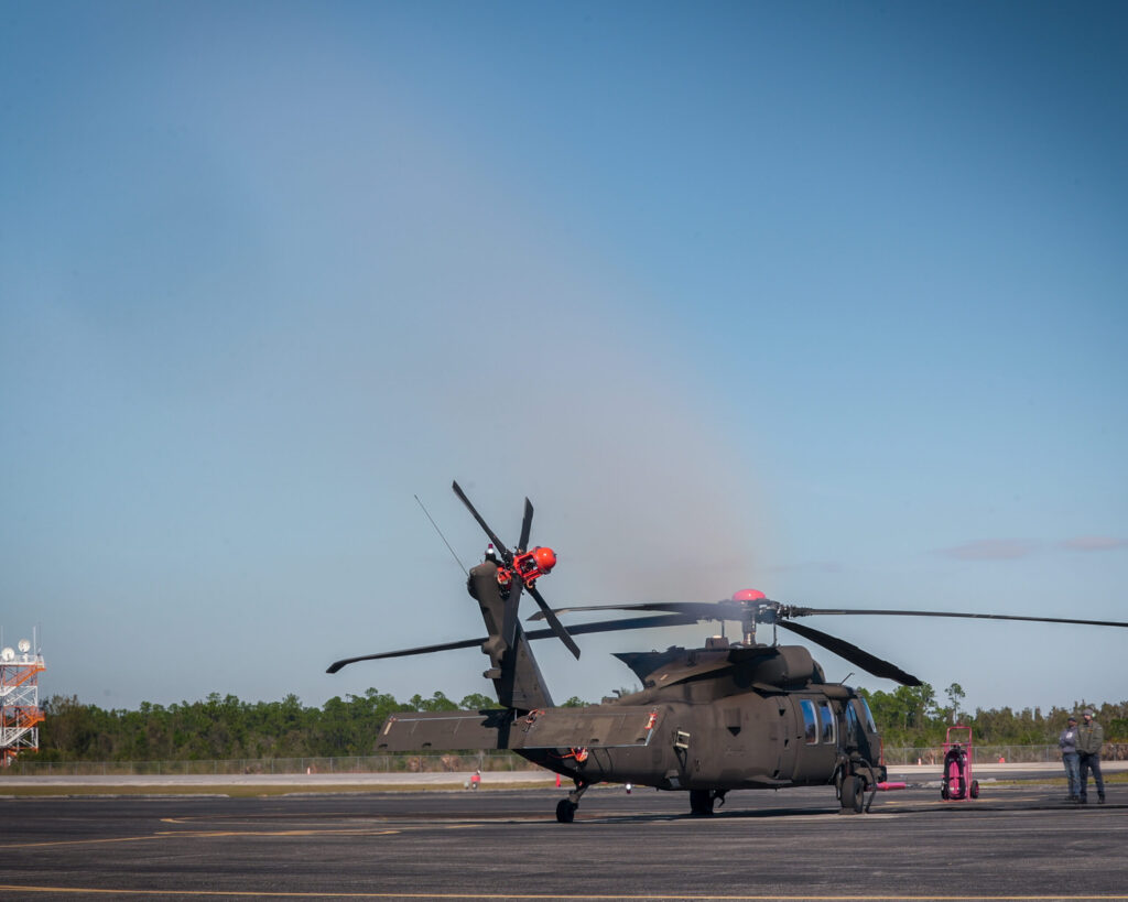 Sikorsky, a Lockheed Martin company, started ground runs on a UH-60M Black Hawk equipped with two Improved Turbine Engines (ITE) in West Palm Beach, Florida. Photos courtesy Sikorsky, a Lockheed Martin company.