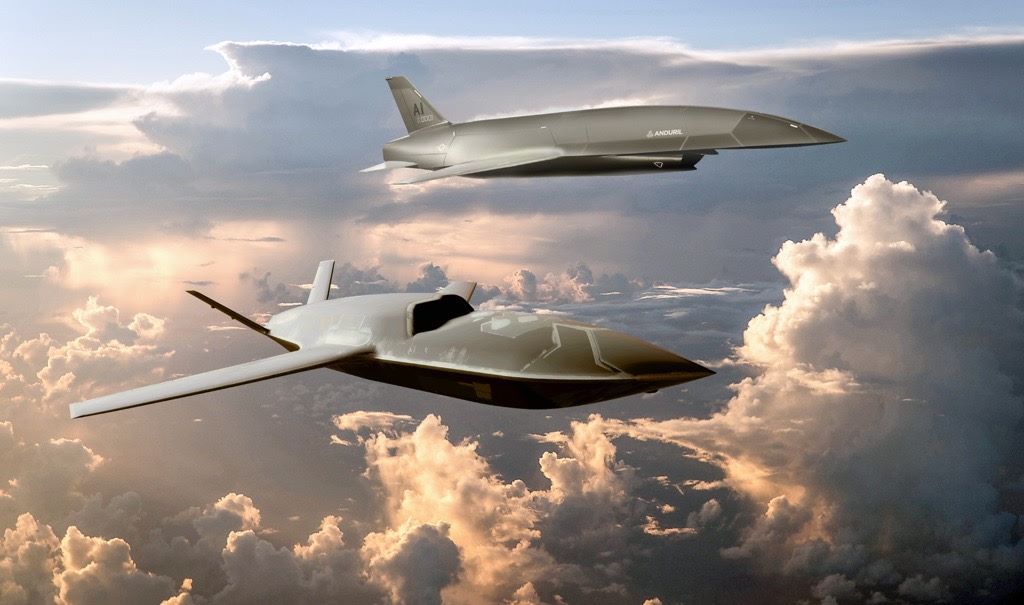 The U.S. Air Force announced designations for the Anduril and General Atomics Collaborative Combat Aircraft Increment 1 prototypes (U.S. Air Force)